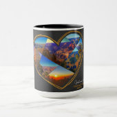 Salutations De Grand Canyon, Arizona ♥ Mug (Centre)