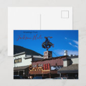 Salutations de Jackson Hole, WY carte postale (Devant / Derrière)
