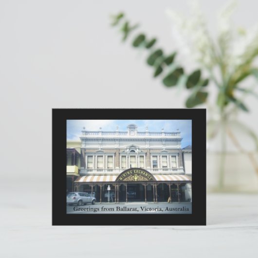 Salutations de la carte postale Ballarat (Debout devant)