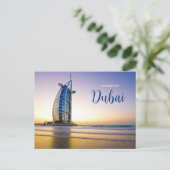 Salutations de la carte postale de Dubaï Pittoresq (Debout devant)