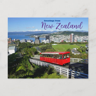 Salutations de la carte postale de voyage de Nouve