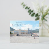 Salutations de la carte postale du palais du Princ (Debout devant)