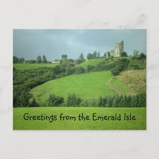 Salutations de la carte postale Emerald Isle (Devant)