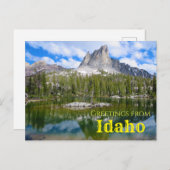 Salutations de la carte postale Idaho Pittoresque  (Devant / Derrière)