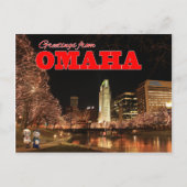 Salutations De La Carte Postale Omaha Tales (Devant)