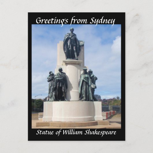 Salutations de la carte postale Sydney (Devant)