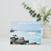 Salutations de la carte postale Tenerife (Debout devant)