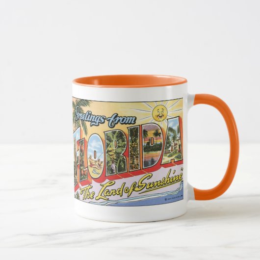 Salutations de la Floride - tasse (Droite)