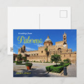 Salutations de la part de la carte postale de Pale (Devant / Derrière)