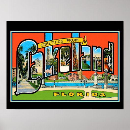 Salutations de Lakeland Poster (Devant)