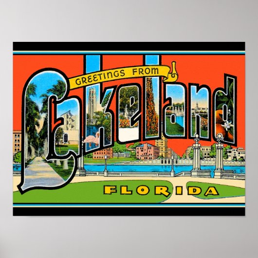 Salutations de Lakeland Poster (Devant)