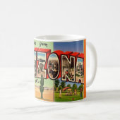 Salutations de l'Arizona Mug (Devant droit)