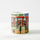 Salutations de l'Arizona Mug (Centre)