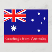 Salutations de l'Australie — carte postale (Devant)