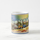 Salutations de l'Etat du Vermont Mug (Centre)