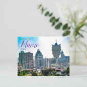 Salutations de Macao Chine Carte postale (Debout devant)