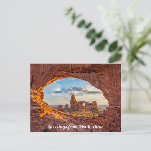 Salutations De Moab, Carte Postale Utah (Debout devant)