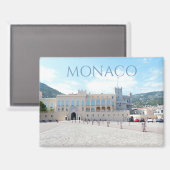 Salutations de Monaco Magnet Palais du Prince (Recto/Verso)