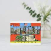 Salutations de Montgomery, AL Carte postale (Debout devant)