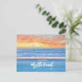 Salutations de Myrtle Beach, SC Carte postale de v (Debout devant)