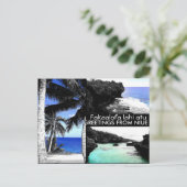 Salutations de Niue - Carte postale (Debout devant)