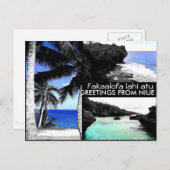 Salutations de Niue - Carte postale (Devant / Derrière)
