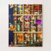 Salutations de Noël de maman et papa Jigsaw Puzzle (Vertical)