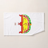 Salutations de Noël Ensemble de serviettes de sall (Serviette à main)