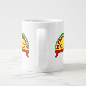 Salutations de Noël Jumbo Mug (Dos)