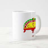 Salutations de Noël Jumbo Mug (Devant droit)