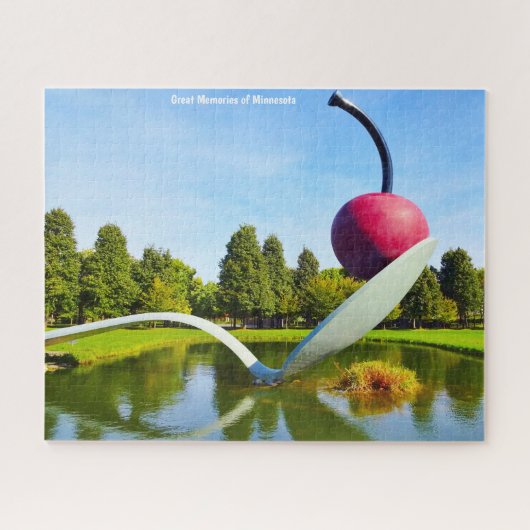 Salutations de Noël Minnesota. Jigsaw Puzzle (Horizontal)