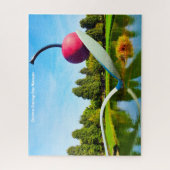 Salutations de Noël Minnesota. Jigsaw Puzzle (Vertical)