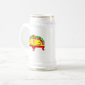 Salutations de Noël Stein Mug (Devant gauche)