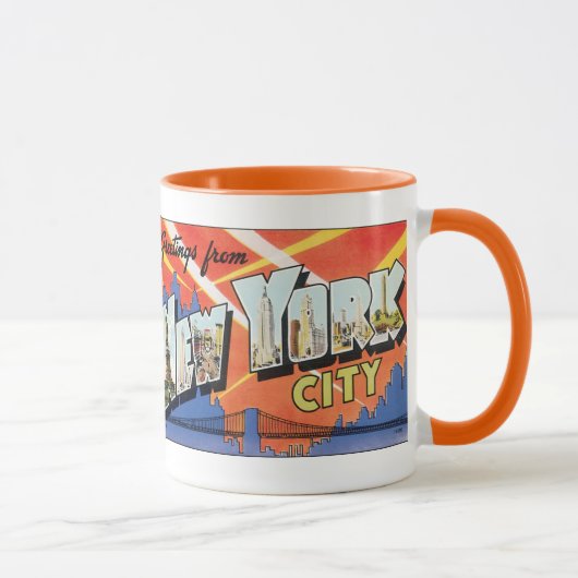 Salutations de NYC - Mug (Droite)