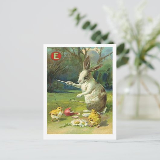 Salutations de Pâques - Carte postale (Debout devant)