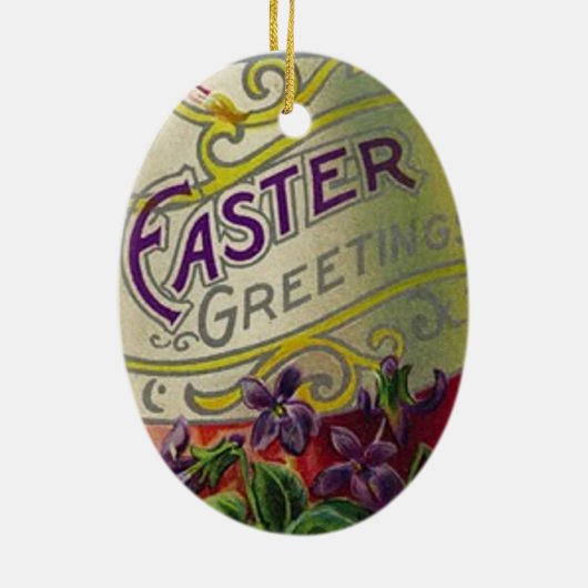 Salutations de Pâques - Ornement (Dos)