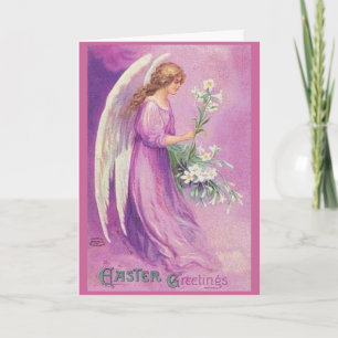 Salutations de Pâques vintages - Carte