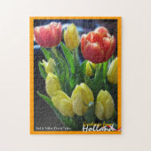 Salutations de puzzle néerlandais de tulipes de la (Vertical)