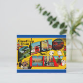 Salutations de Reno Nevada Travel Carte postale (Debout devant)