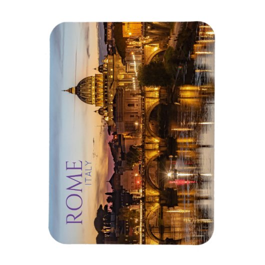 Salutations de Rome Italie Magnet souvenir (Vertical)