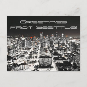 Salutations De Seattle, Carte Postale