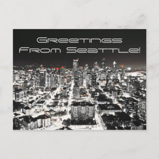 Salutations De Seattle, Carte Postale