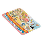 Salutations de Southern California Magnet (Côté Droit)