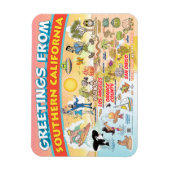 Salutations de Southern California Magnet (Vertical)