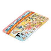 Salutations de Southern California Magnet (Côté Gauche)