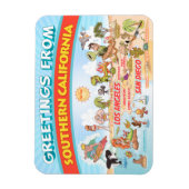 Salutations de Southern California Magnet (Vertical)