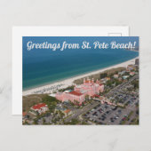 Salutations de St. Pete Beach, Carte postale ! (Devant / Derrière)