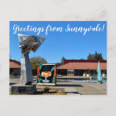 Salutations de Sunnyvale ! Carte postale (Devant)