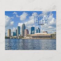 Salutations de Tampa Floride Carte postale de voya