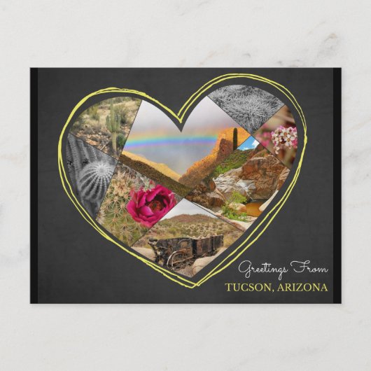 Salutations de Tucson, Arizona ♥ Carte postale (Devant)